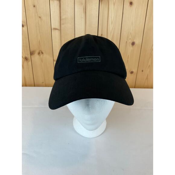 Lululemon Unisex Black Hat, Adjustable O/S- Polyester - Picture 1 of 7